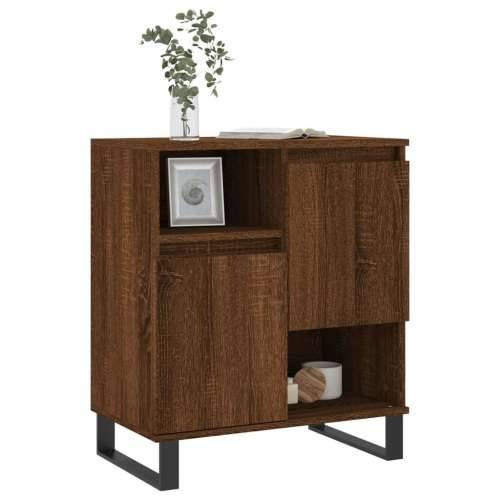Komoda boja smeđeg hrasta 60 x 35 x 70 cm konstruirano drvo - Smeđi hrast 1 Cijena