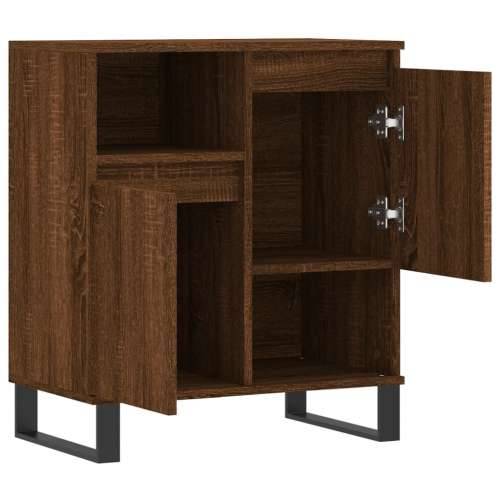 Komoda boja smeđeg hrasta 60 x 35 x 70 cm konstruirano drvo - Smeđi hrast 1 Cijena