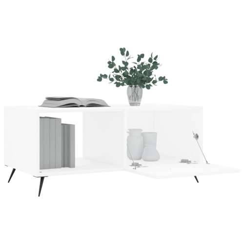 Stolić za kavu bijeli 90 x 50 x 40 cm od konstruiranog drva - Bijela 1 Cijena
