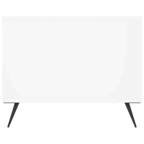 Stolić za kavu bijeli 90 x 50 x 40 cm od konstruiranog drva - Bijela 1 Cijena