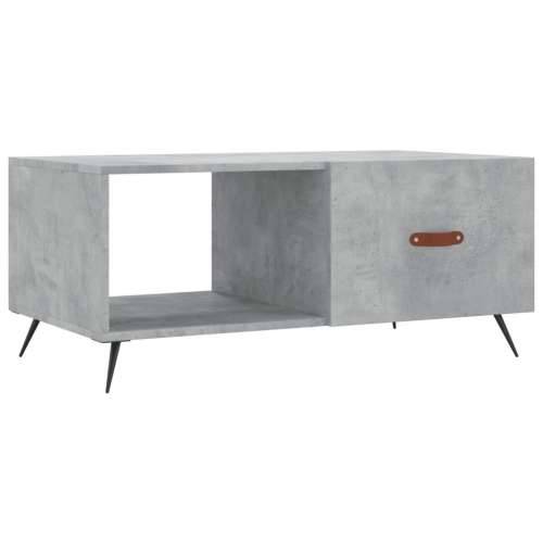 Stolić za kavu boja betona 90 x 50 x 40 cm konstruirano drvo - Beton siva 1 Cijena