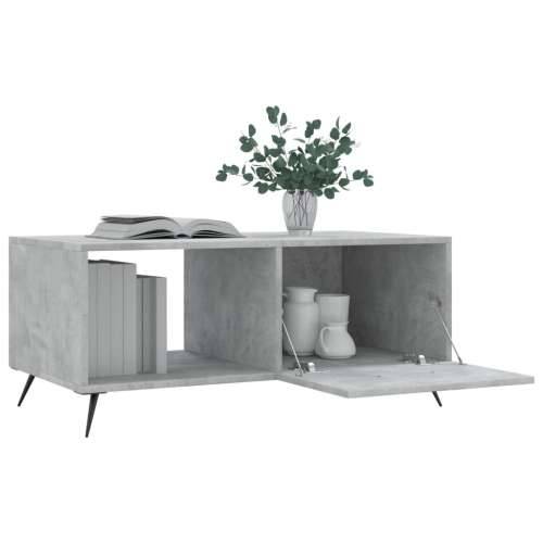 Stolić za kavu boja betona 90 x 50 x 40 cm konstruirano drvo - Beton siva 1 Cijena