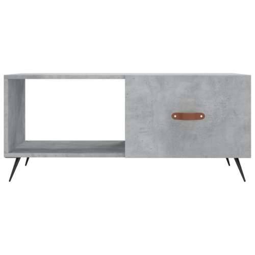 Stolić za kavu boja betona 90 x 50 x 40 cm konstruirano drvo - Beton siva 1 Cijena