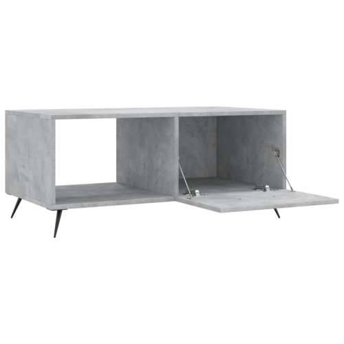 Stolić za kavu boja betona 90 x 50 x 40 cm konstruirano drvo - Beton siva 1 Cijena