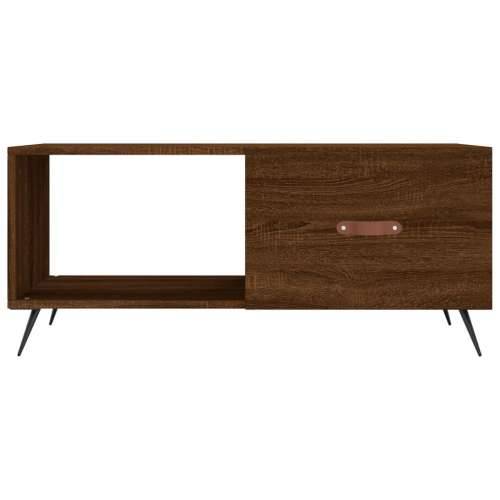 Stolić za kavu Smeđa hrasta 90x50x40 cm konstruirano drvo - Smeđi hrast 1 Cijena