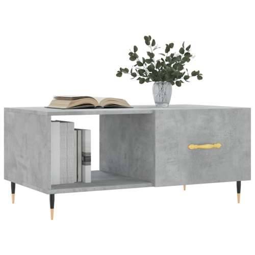 Stolić za kavu boja betona 90 x 50 x 40 cm konstruirano drvo - Beton siva 1 Cijena