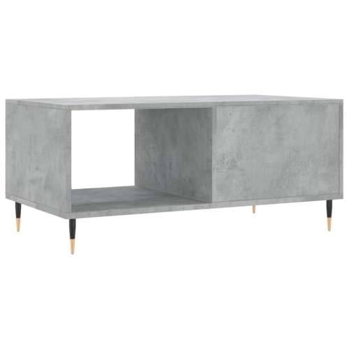 Stolić za kavu boja betona 90 x 50 x 40 cm konstruirano drvo - Beton siva 1 Cijena