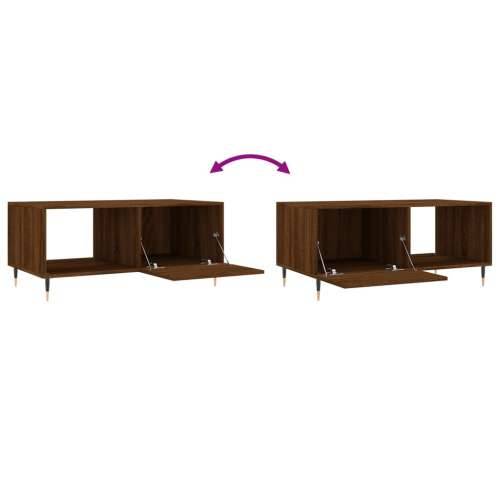 Stolić za kavu Smeđa hrasta 90x50x40 cm konstruirano drvo - Smeđi hrast 1 Cijena