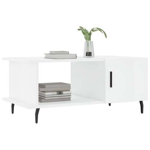 Stolić za kavu sjajni bijeli 90 x 50 x 40 cm konstruirano drvo - Visoko sjajno bijela 1 Cijena