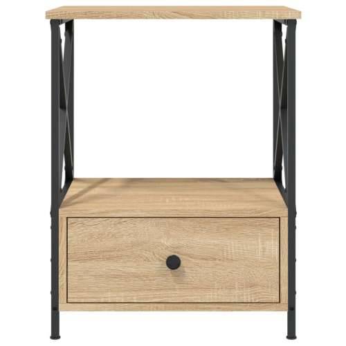 Noćni ormarići 2 kom boja hrasta 50x41x65 cm konstruirano drvo - sonoma hrast 2 Cijena