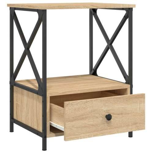 Noćni ormarići 2 kom boja hrasta 50x41x65 cm konstruirano drvo - sonoma hrast 2 Cijena