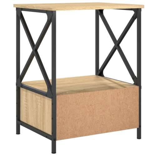 Noćni ormarići 2 kom boja hrasta 50x41x65 cm konstruirano drvo - sonoma hrast 2 Cijena