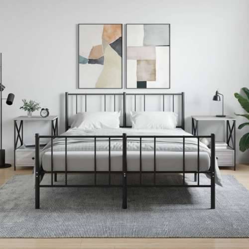 Noćni ormarići 2 kom boja hrasta 50x41x65 cm konstruirano drvo - Sivi hrast sonoma 2 Cijena