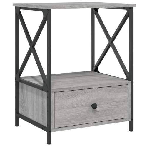 Noćni ormarići 2 kom boja hrasta 50x41x65 cm konstruirano drvo - Sivi hrast sonoma 2 Cijena