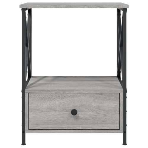 Noćni ormarići 2 kom boja hrasta 50x41x65 cm konstruirano drvo - Sivi hrast sonoma 2 Cijena