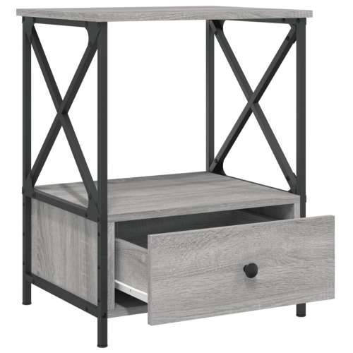 Noćni ormarići 2 kom boja hrasta 50x41x65 cm konstruirano drvo - Sivi hrast sonoma 2 Cijena