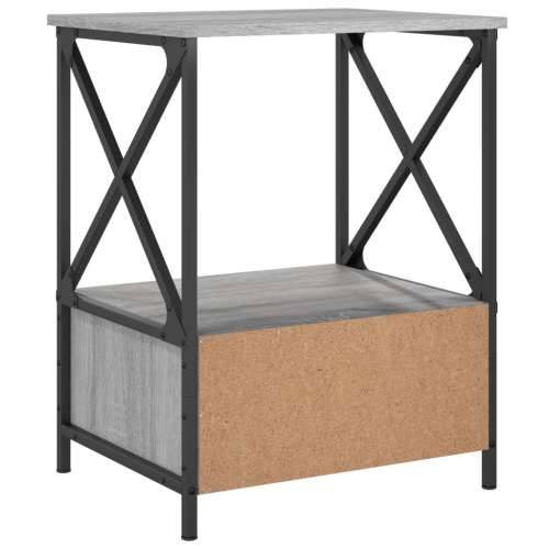Noćni ormarići 2 kom boja hrasta 50x41x65 cm konstruirano drvo - Sivi hrast sonoma 2 Cijena