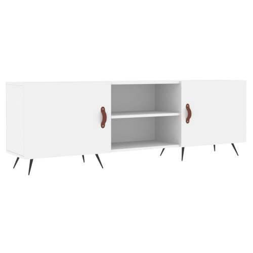 TV ormarić bijeli 150 x 30 x 50 cm od konstruiranog drva - Bijela 1 Cijena
