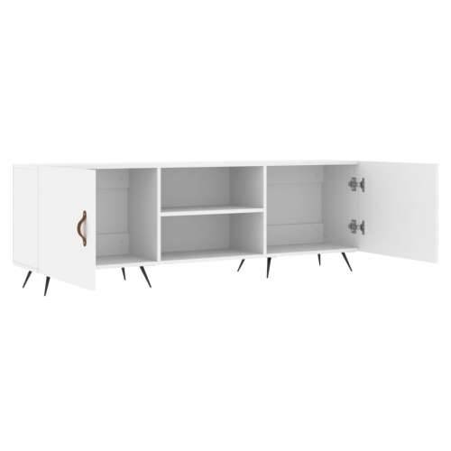 TV ormarić bijeli 150 x 30 x 50 cm od konstruiranog drva - Bijela 1 Cijena