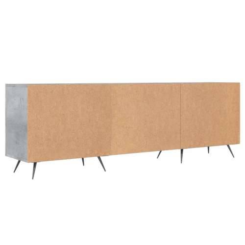 TV ormarić boja betona 150x30x50 cm od konstruiranog drva - Beton siva 1 Cijena