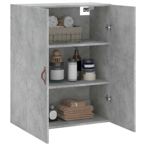 Zidni ormarić siva boja betona 69,5 x 34 x 90 cm - Beton siva 1 Cijena