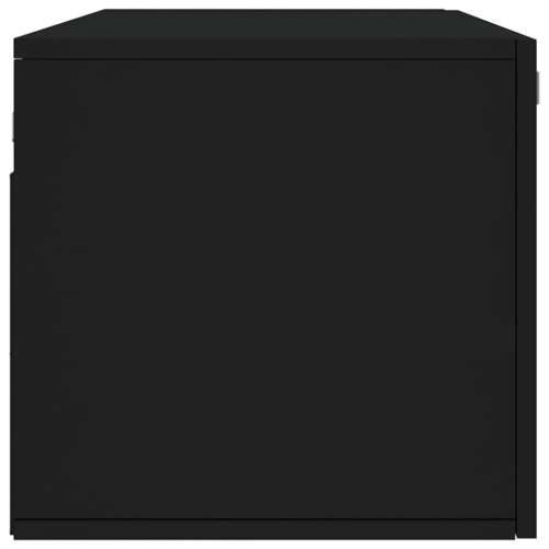 Zidni ormarić crni 100 x 36,5 x 35 cm od konstruiranog drva - Crna 100 x 36.5 x 35 cm 1 Cijena