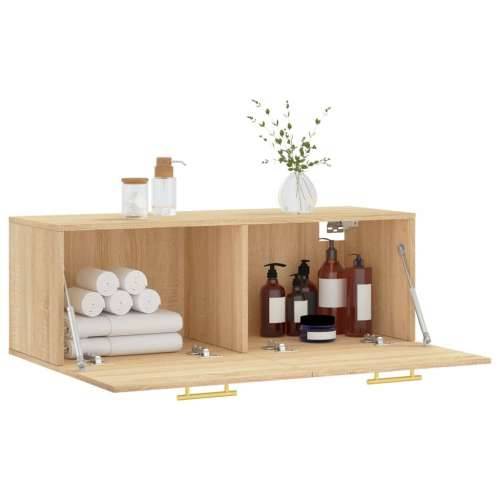 Zidni ormarić boja hrasta 100 x 36,5 x 35 cm konstruirano drvo - sonoma hrast 100 x 36.5 x 35 cm 1 Cijena