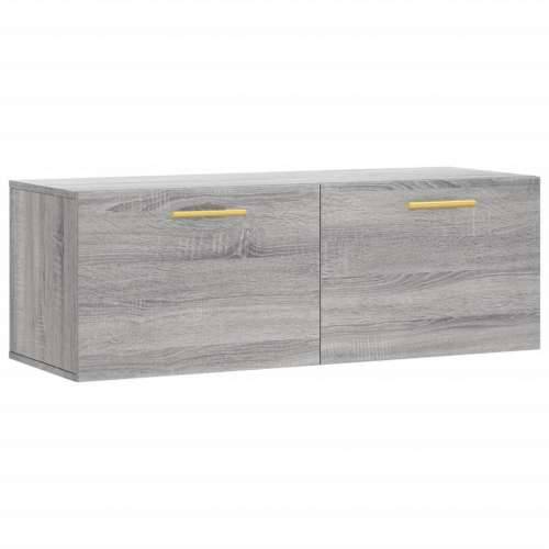 Zidni ormarić siva boja hrasta 100x36,5x35 cm konstruirano drvo - Sivi hrast sonoma 100 x 36.5 x 35 cm 1 Cijena