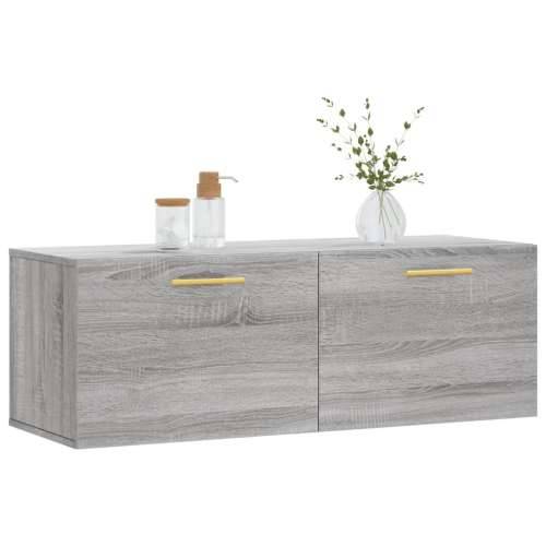 Zidni ormarić siva boja hrasta 100x36,5x35 cm konstruirano drvo - Sivi hrast sonoma 100 x 36.5 x 35 cm 1 Cijena