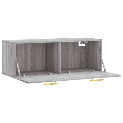 Zidni ormarić siva boja hrasta 100x36,5x35 cm konstruirano drvo - Sivi hrast sonoma 100 x 36.5 x 35 cm 1 Cijena