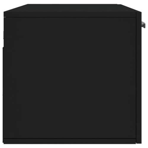 Zidni ormarić crni 100 x 36,5 x 35 cm od konstruiranog drva - Crna 100 x 36.5 x 35 cm 1 Cijena