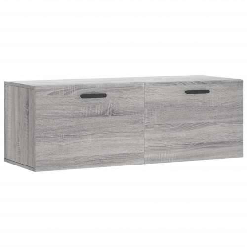 Zidni ormarić siva boja hrasta 100x36,5x35 cm konstruirano drvo - Sivi hrast sonoma 100 x 36.5 x 35 cm 1 Cijena