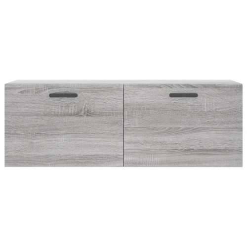 Zidni ormarić siva boja hrasta 100x36,5x35 cm konstruirano drvo - Sivi hrast sonoma 100 x 36.5 x 35 cm 1 Cijena