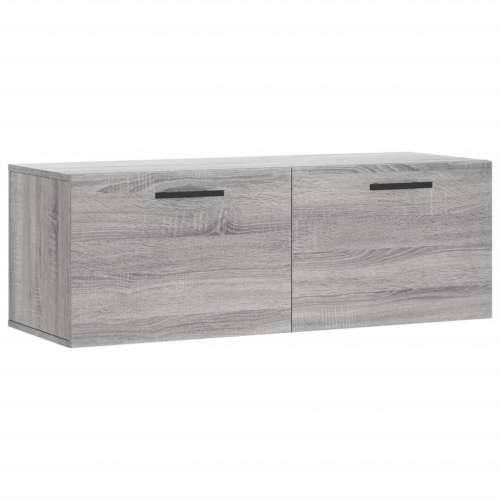Zidni ormarić siva boja hrasta 100x36,5x35 cm konstruirano drvo - Sivi hrast sonoma 100 x 36.5 x 35 cm 1 Cijena