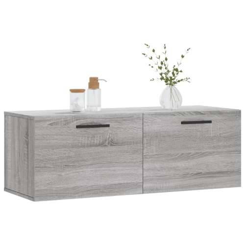 Zidni ormarić siva boja hrasta 100x36,5x35 cm konstruirano drvo - Sivi hrast sonoma 100 x 36.5 x 35 cm 1 Cijena