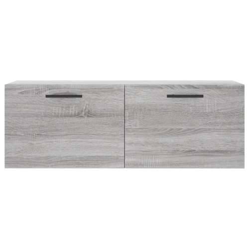 Zidni ormarić siva boja hrasta 100x36,5x35 cm konstruirano drvo - Sivi hrast sonoma 100 x 36.5 x 35 cm 1 Cijena