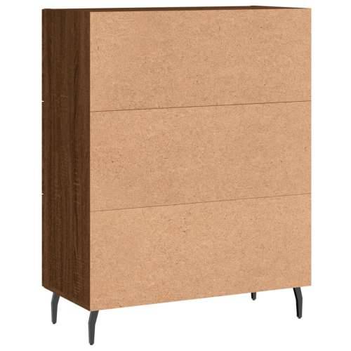 Komoda boja smeđeg hrasta 69,5x34x90 cm od konstruiranog drva - Smeđi hrast 1 Cijena