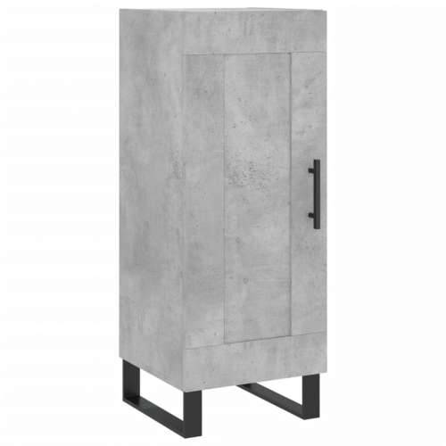 Komoda siva boja betona 34,5x34x90 cm od konstruiranog drva - Beton siva 1 Cijena