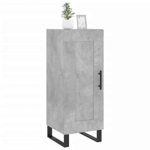 Komoda siva boja betona 34,5x34x90 cm od konstruiranog drva - Beton siva 1 Cijena