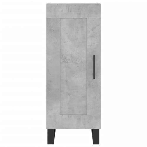Komoda siva boja betona 34,5x34x90 cm od konstruiranog drva - Beton siva 1 Cijena