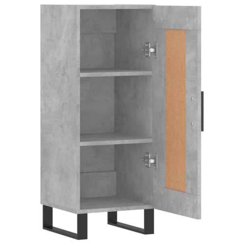 Komoda siva boja betona 34,5x34x90 cm od konstruiranog drva - Beton siva 1 Cijena