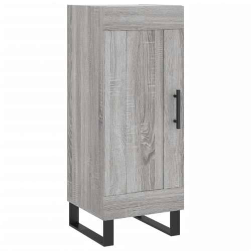 Komoda boja hrasta sonome 34,5x34x90 cm od konstruiranog drva - Sivi hrast sonoma 1 Cijena