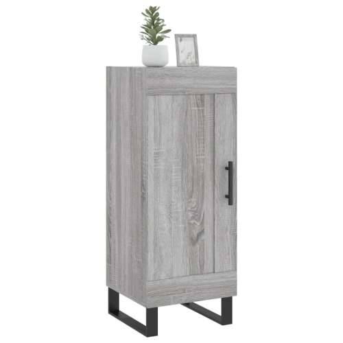 Komoda boja hrasta sonome 34,5x34x90 cm od konstruiranog drva - Sivi hrast sonoma 1 Cijena