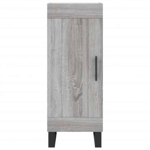 Komoda boja hrasta sonome 34,5x34x90 cm od konstruiranog drva - Sivi hrast sonoma 1 Cijena