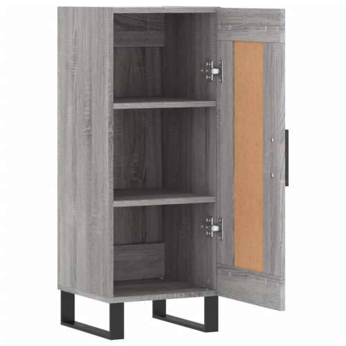 Komoda boja hrasta sonome 34,5x34x90 cm od konstruiranog drva - Sivi hrast sonoma 1 Cijena