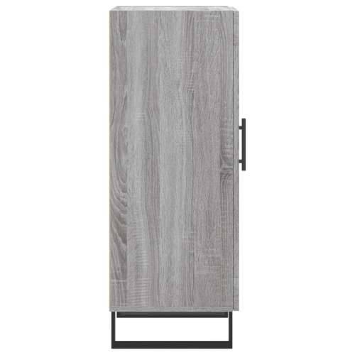 Komoda boja hrasta sonome 34,5x34x90 cm od konstruiranog drva - Sivi hrast sonoma 1 Cijena