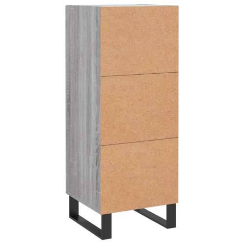 Komoda boja hrasta sonome 34,5x34x90 cm od konstruiranog drva - Sivi hrast sonoma 1 Cijena