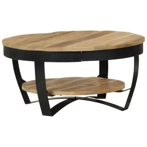 Stolić za Kavu Masivno Grubo Obrađeno Drvo Manga 65x32 cm - 65 x 32 cm 1 masivno drvo manga Cijena