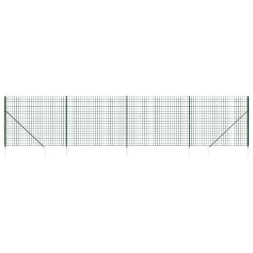 Žičana ograda sa šiljastim držačima zelena 1,6 x 10 m - Zelena 1.6 x 10 m 1 Cijena