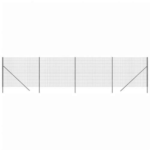 Ograda od žičane mreže antracit 1,8x10 m od pocinčanog čelika - Antracit 1.8 x 10 m 1 Cijena